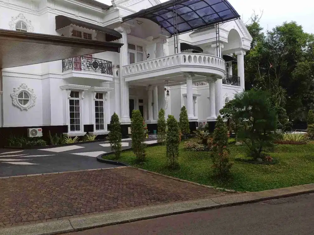 Rumah Mewah full renove like New dalam cluster, sangat nyaman dan aman