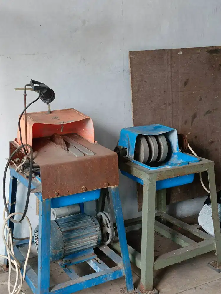 Paket Mesin Potong & Asah Batu Akik