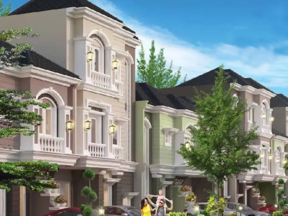 Rumah Samara Village 6x15 Semi Furnish 3BR sudah renov full