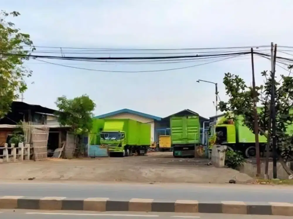 Gudang/ Pabrik jurumudi, Tangerang, Lt 7.700 m2, LB 1.596 m2, SHM, Harga 80 milyar