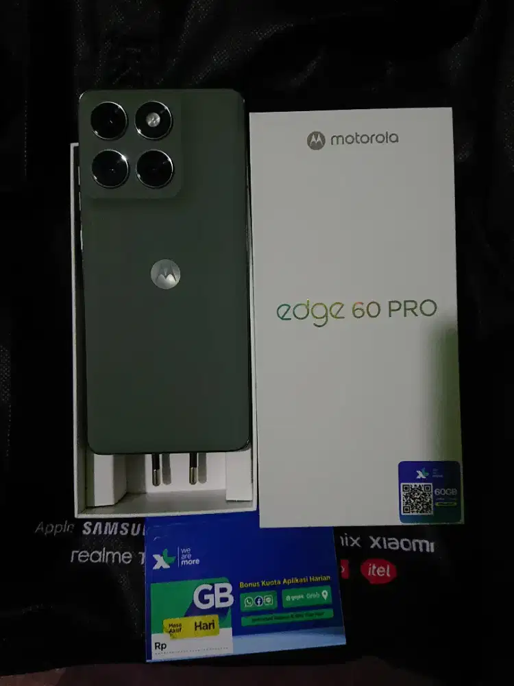Jual cepat Motorola edge 60 PRO mulus fullset