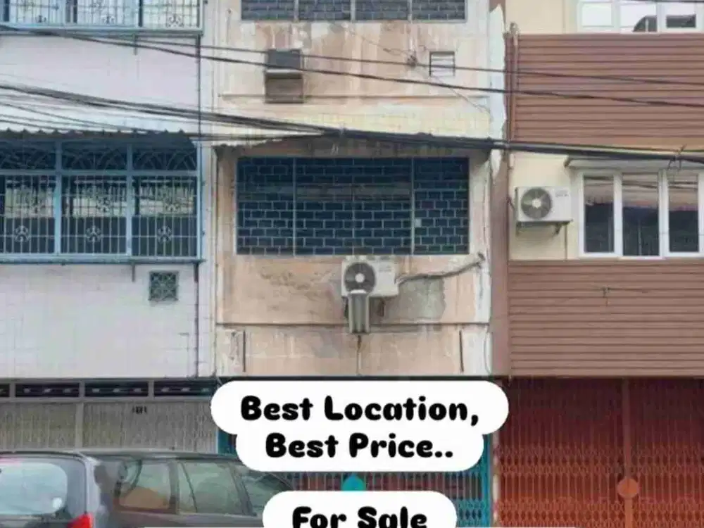 Jual Ruko Cuan Jalan Thamrin dekat Thamrin Plaza, Harga Murah