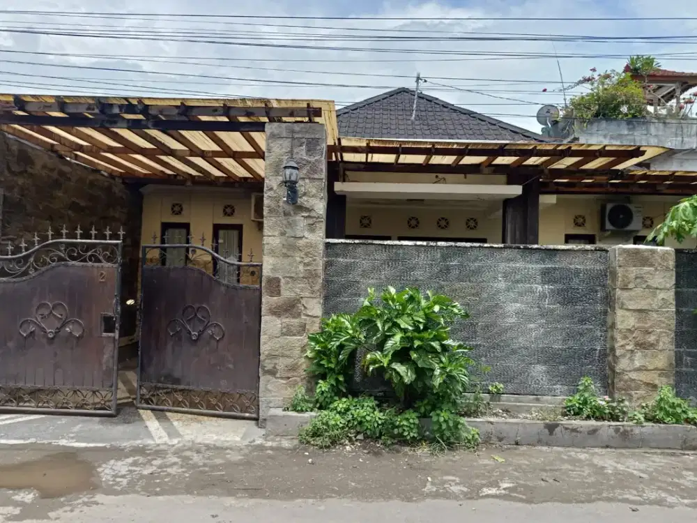 Dijual rumah 1 lantai area pura demak dekat jalan utama denpasar barat