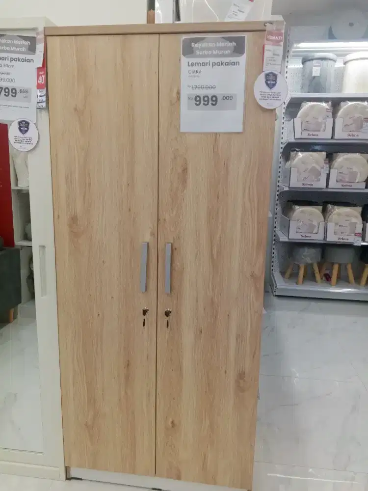 Promo lemari pakaian