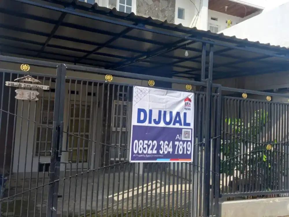 Dijual rumah 2Lantai Perumahan Pilar Biru belakang Kampus UPI Jl.Cibiru Hilir Bandung