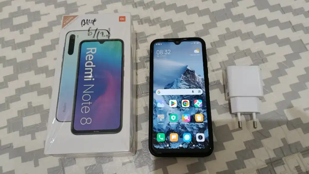 XIAOMI REDMI NOTE 8 RAM 6/128 GB FULLSET EX GARANSI RESMI