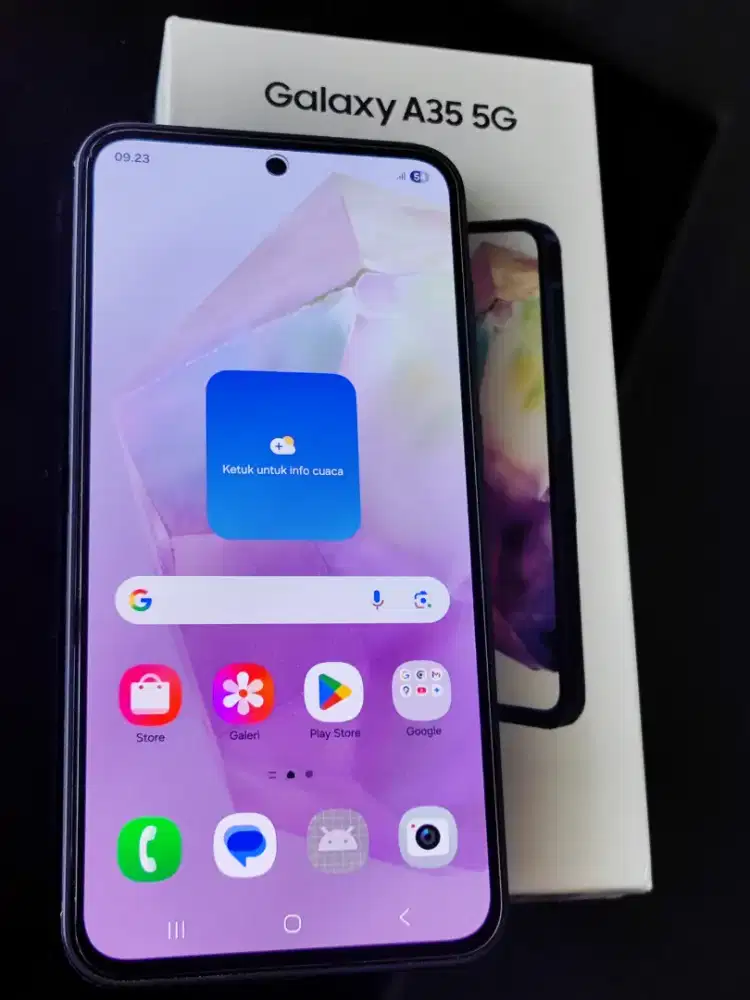 Samsung Galaxy A35 5G NFC 256 99% Sempurna not a17 A54 A55 A36