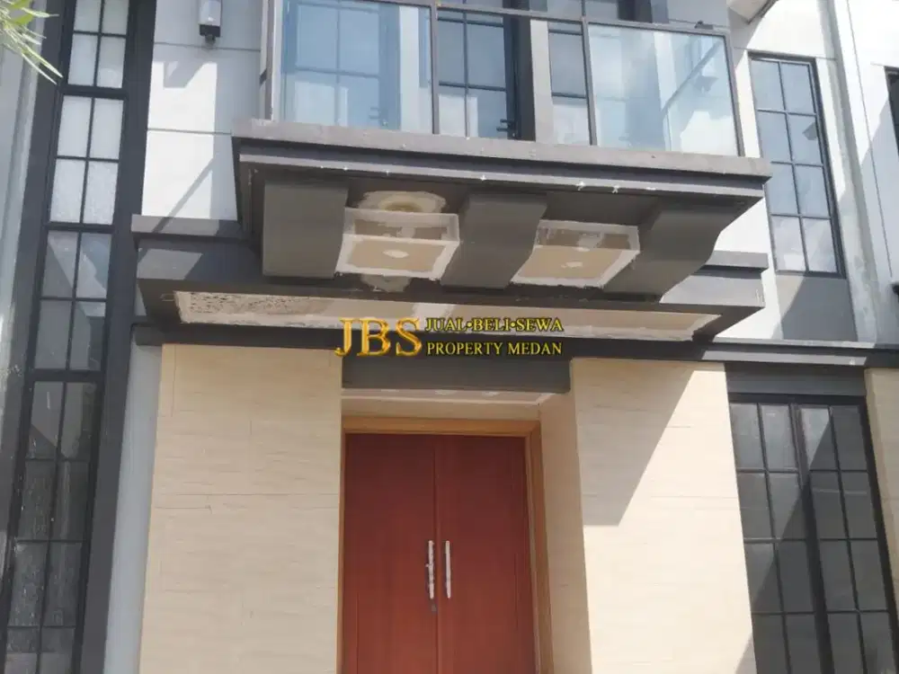Dijual Rumah 2 Tingkat di Komplek Citraland Gama City Medan Cluster Clarke Quay