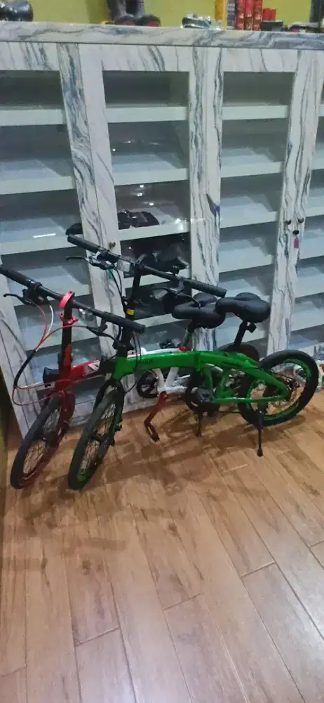 2 unit sepeda lipat merk pacifik noris