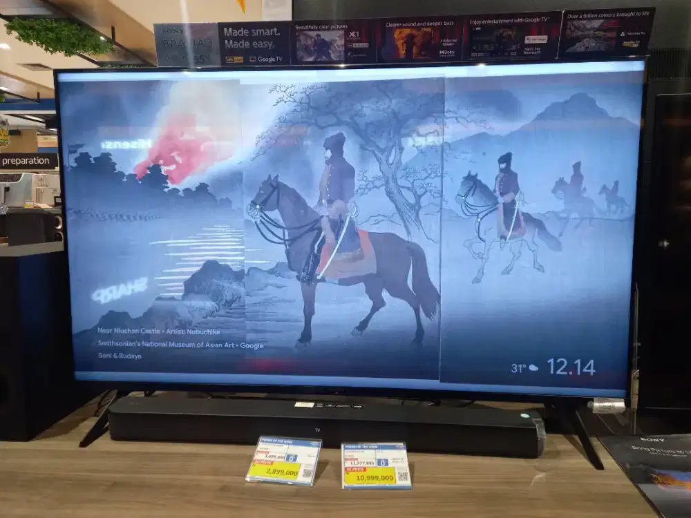 SONY UHD GOOGLE TV 55