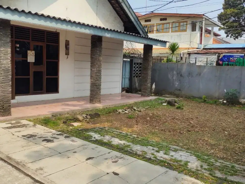 DIJUAL RUMAH HITUNG TANAH LOK BALAI PUSTAKA RAWA MANGUN SERBRANG RS KHUSUS BEDAH RW MANGUN