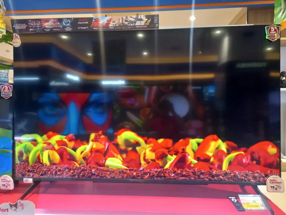 SHARP 4K GOOGLE TV 75