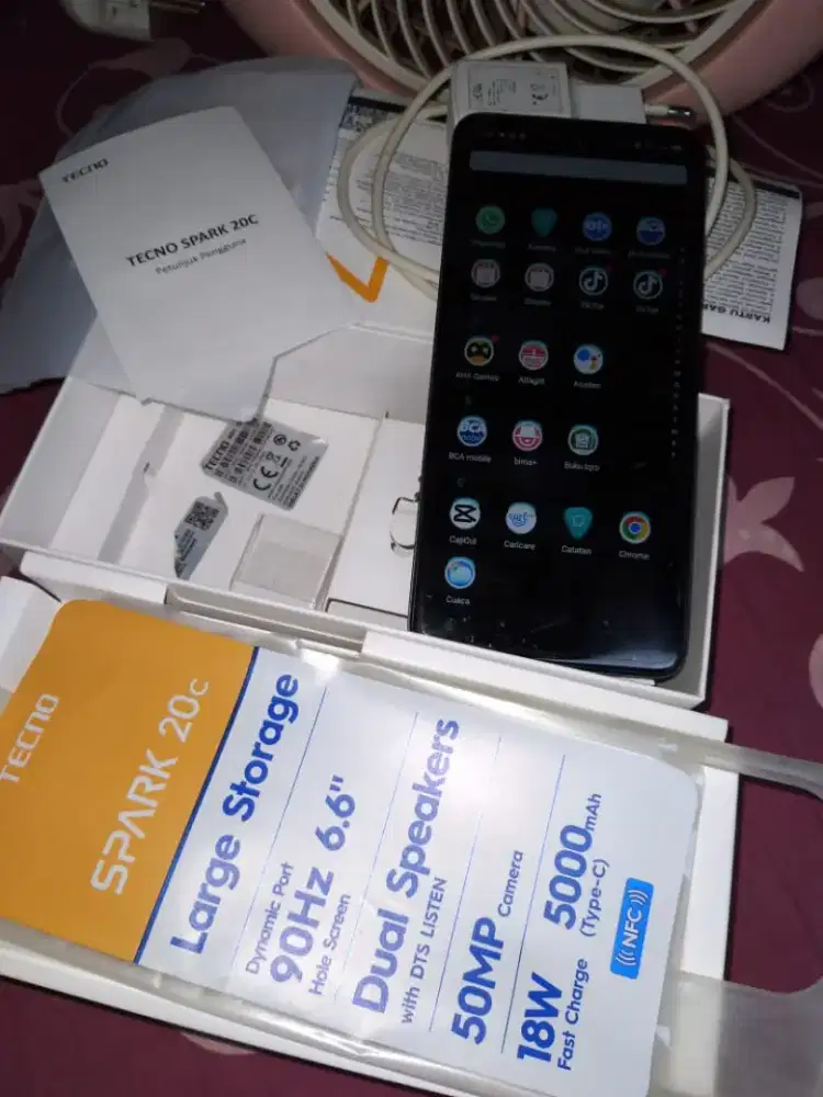 Jual cepat Tecno spark 20C