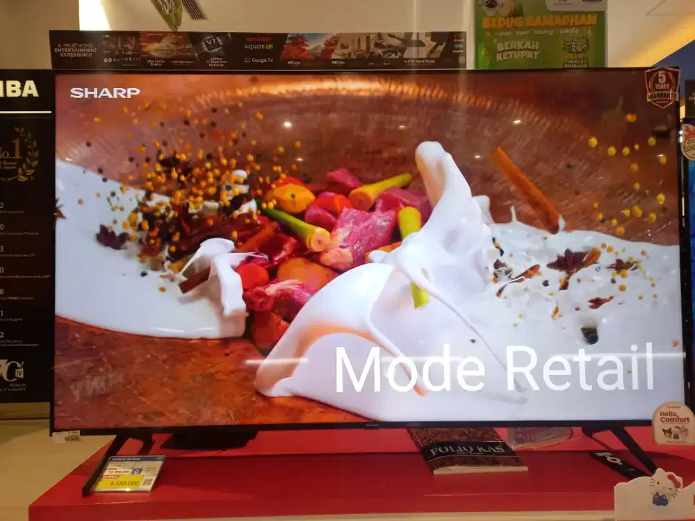 SHARP 4K GOOGLE TV 65
