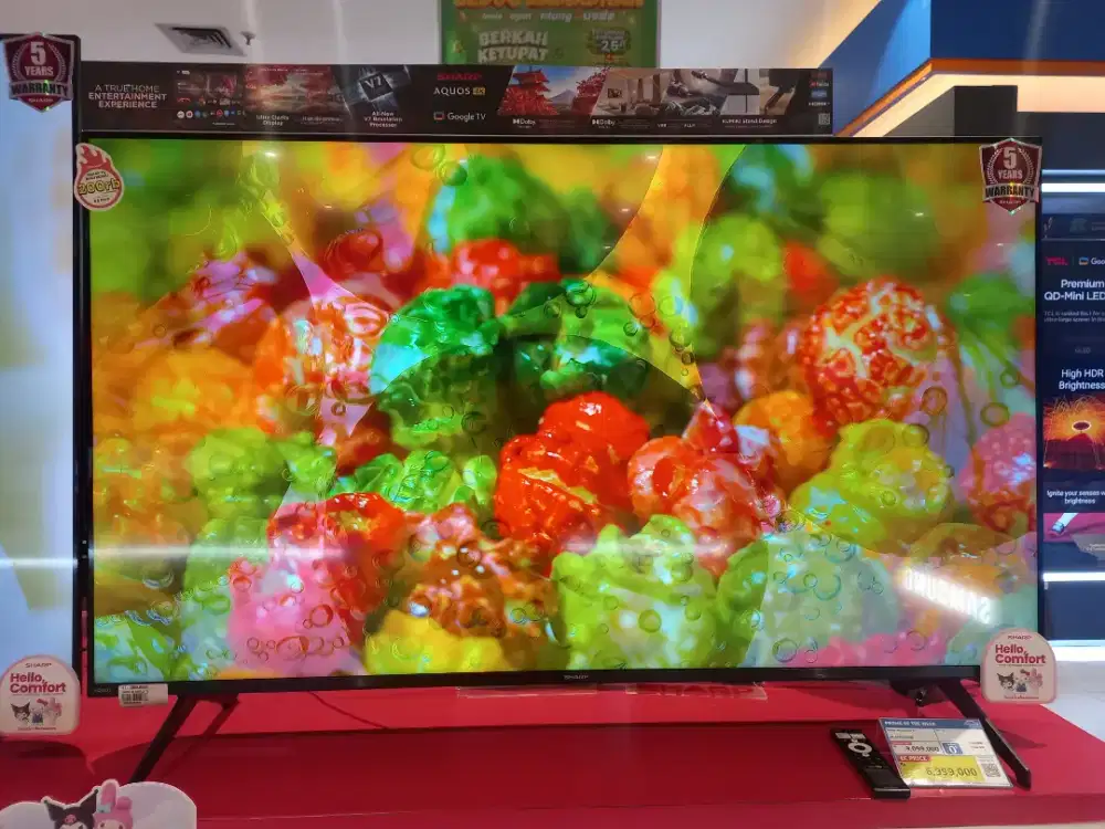 SHARP 4K GOOGLE TV 55