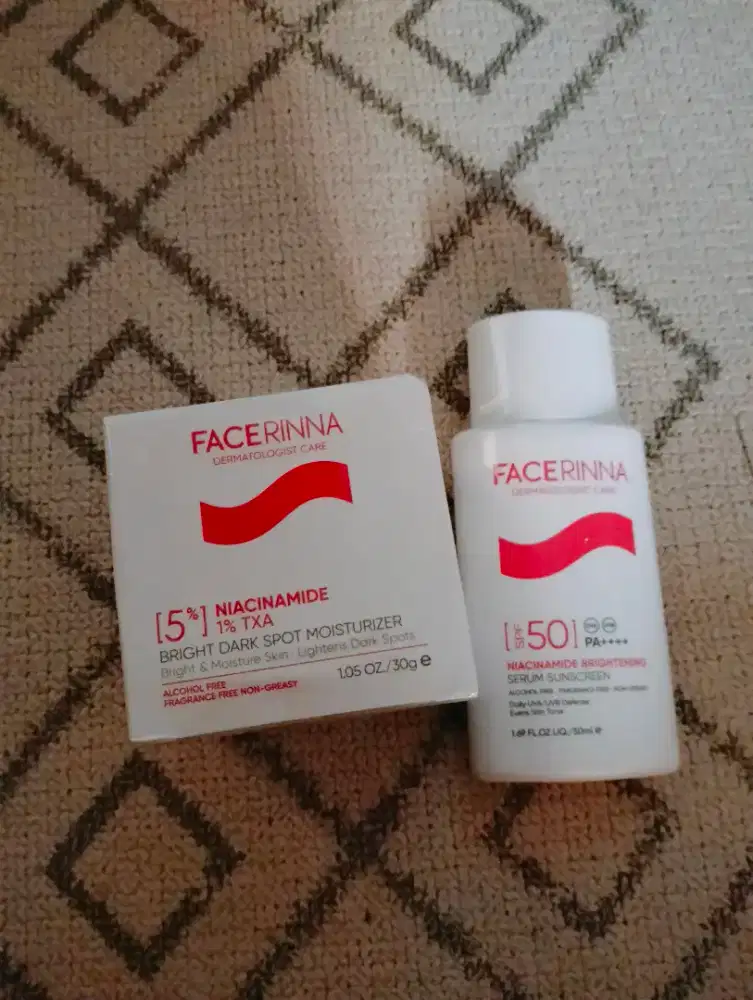 Sunscreen dan moisturizer Facerinna