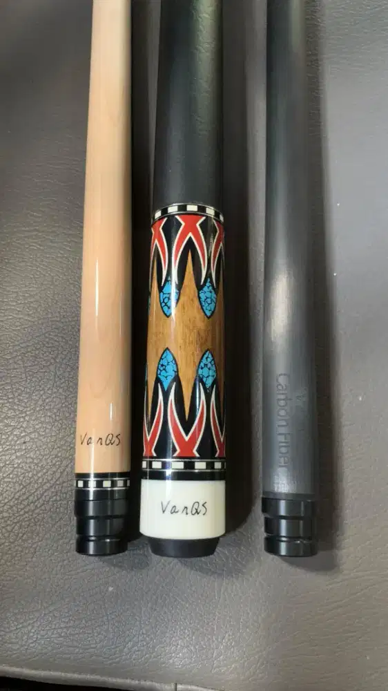 stik bilyard CARBON VanQS lilQiong LQ9 second