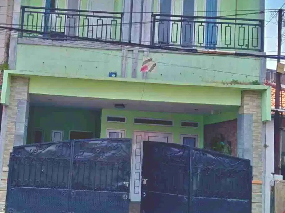 Rumah Kokoh 2 lantai Murah di bawah harga Pasar dekat Masjid Al Akbar Munjul Jakarta Timur