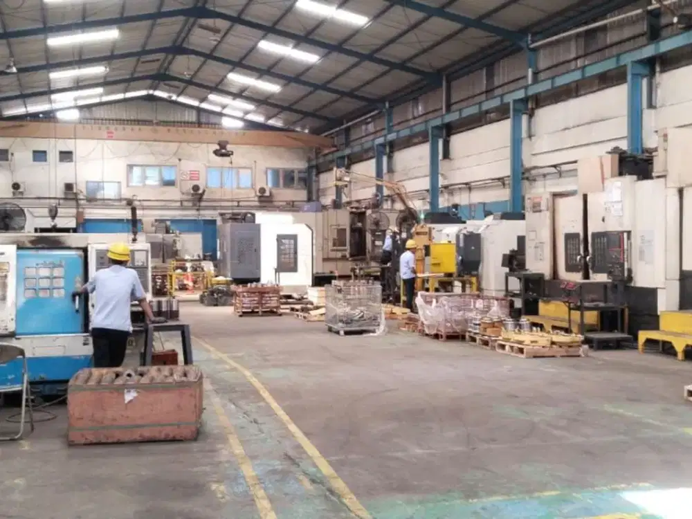 Pabrik Besar LT/LB 3800 Cikarang Jababeka 1, Izin Lengkap & Siap Operasi!