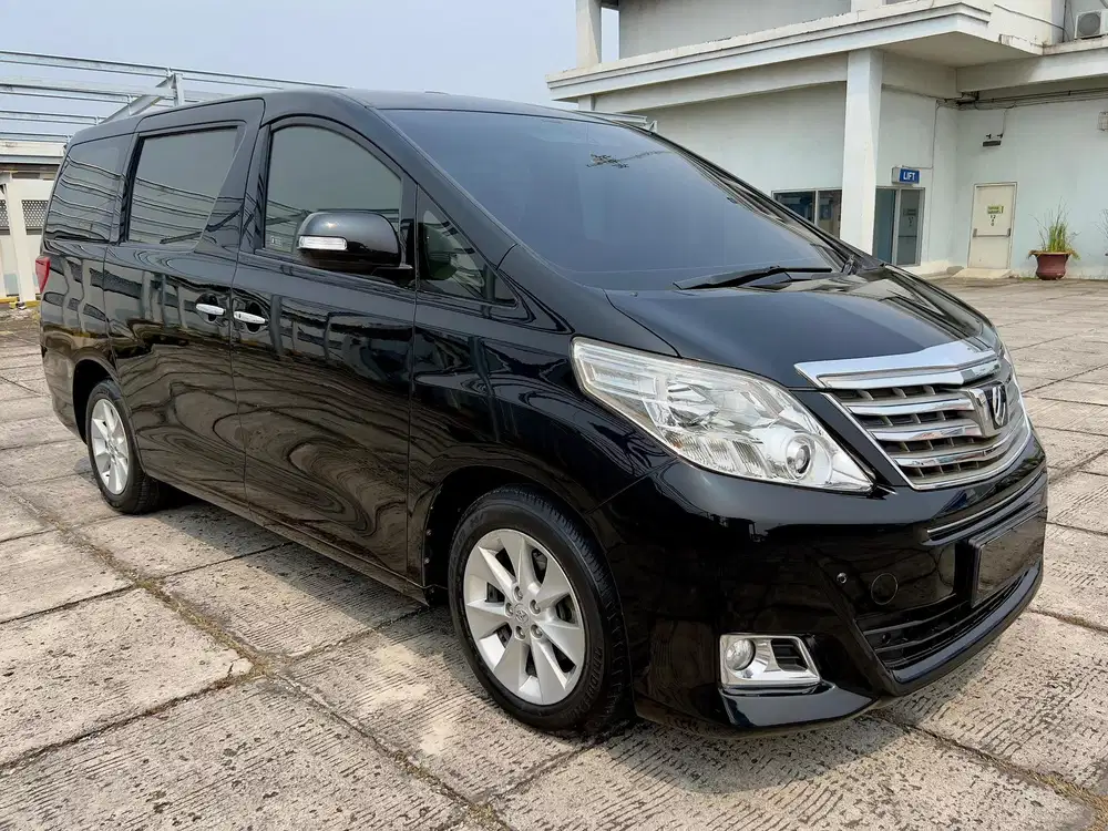 [LOW KM 50.000] TOYOTA ALPHARD G ATPM 2014 HITAM ISTIMEWA TT 2012 SC