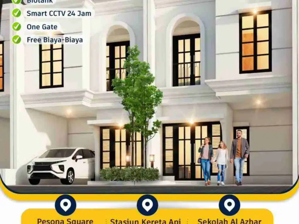 Dijual Rumah Baru Sukmajaya Dekat Margonda SIAP HUNI Murah Mewah di Kota Depok