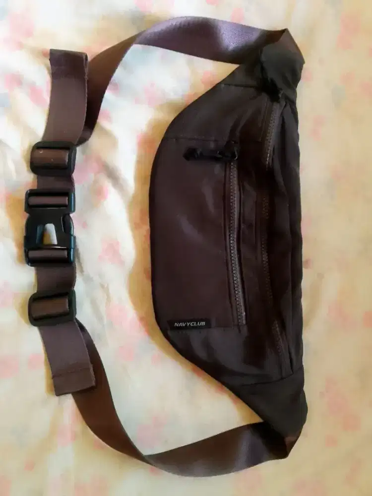 Tas Pria Waist Bag NAVY CLUB ori