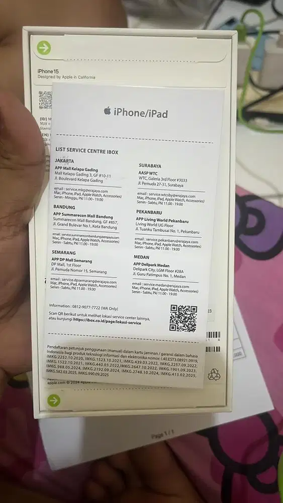 Iphone 15 128gb blue