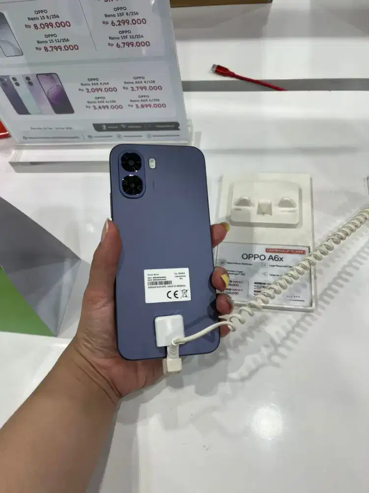 Oppo A6x cicilan hanya dengan KTP