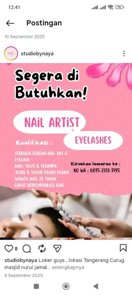 Nail Art & eyelash