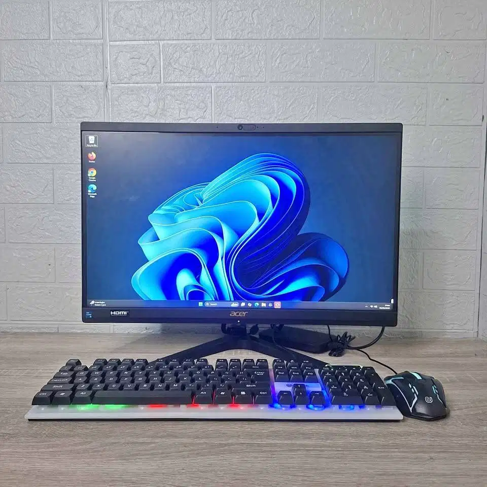 PC AIO Acer C22-1700 i5 Gen12 RAM 8 SSD NVMe 512 22in FHD Mulus