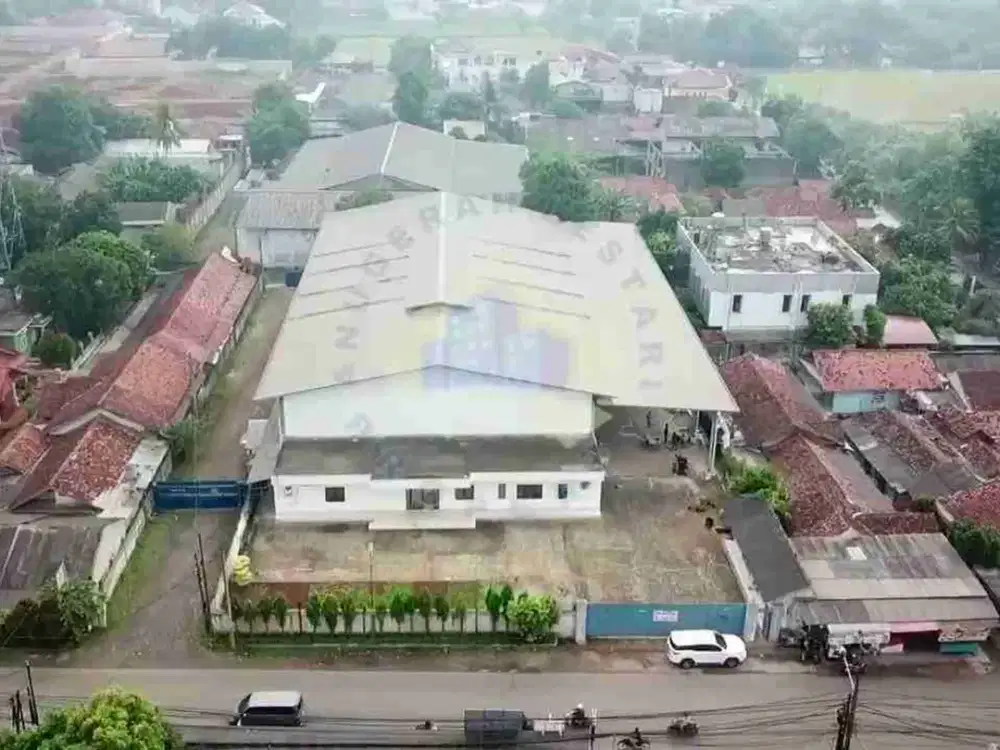 Dijual Pabrik di Legok dekat Gading Serpong, Krawaci, dan BSD
