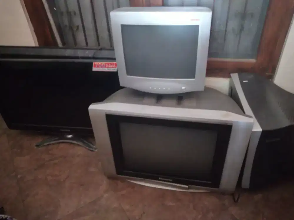 Tv led, tv tabung dan monitor