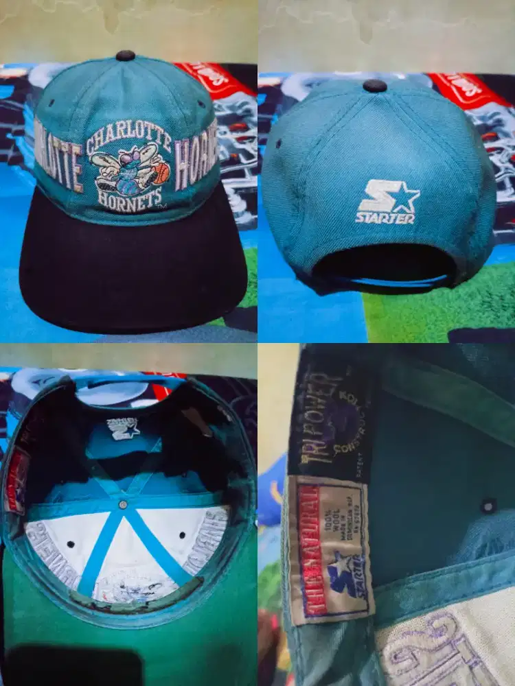 Topi Starter Charlote Hornets