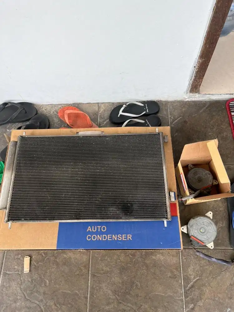 KONDENSER dan MOTORFAN BRIO BEKAS