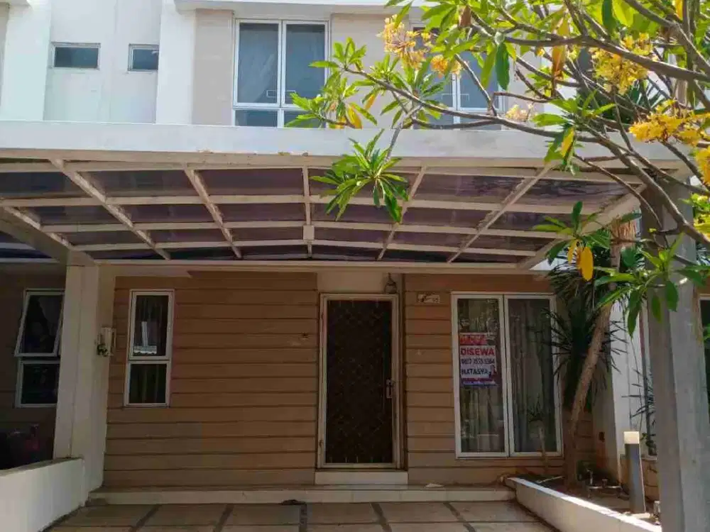 Disewakan Rumah Siap Huni Di Cluster Terdepan Palm Spring JGC Cakung