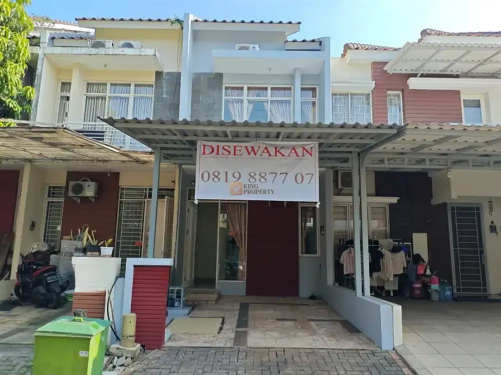 Sewa Rumah Strategis Paling Dicari! Rumah 2 Lantai Perumahan Puri Mansion Kembangan, Dekat Mall Puri Indah & Lippo Mall Puri