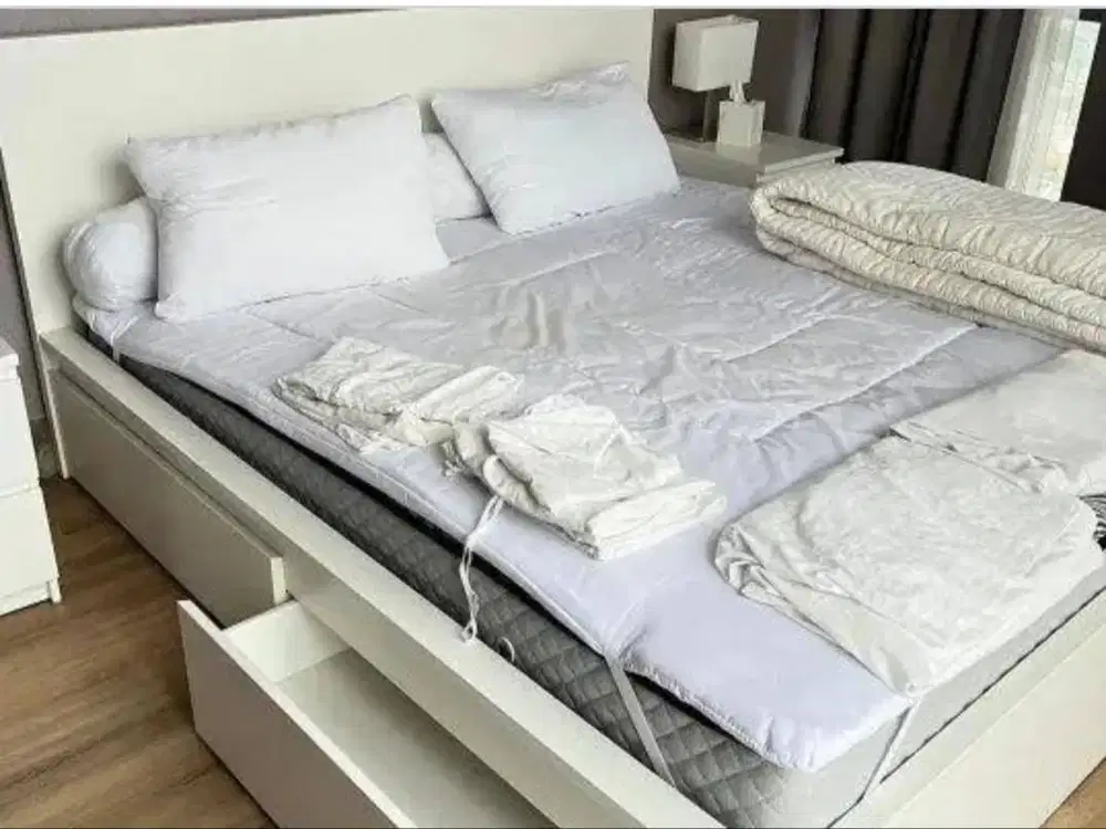 Ranjang kayu kwalitas jati super no 1