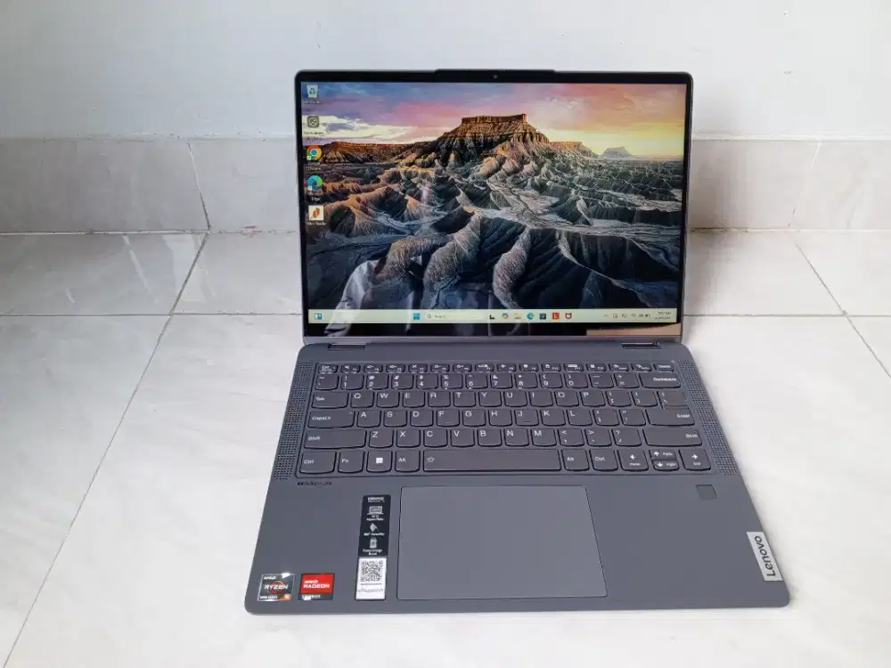 DIJUAL CEPAT LAPTOP LENOVO ID FLEK 5 AMD RYZEN 5 RAM 8 SSD 512