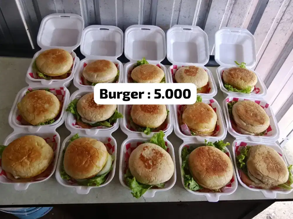 Burger dan paket burger