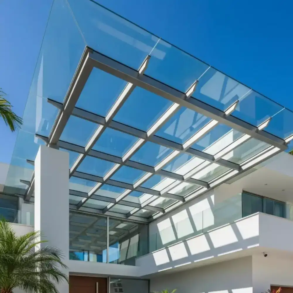Canopy atap kaca