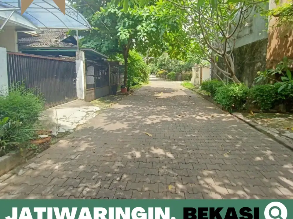 Tanah dijual Murah Siap Bangun, Jatiwaringin, Bekasi dekat ke LRT Jatibening