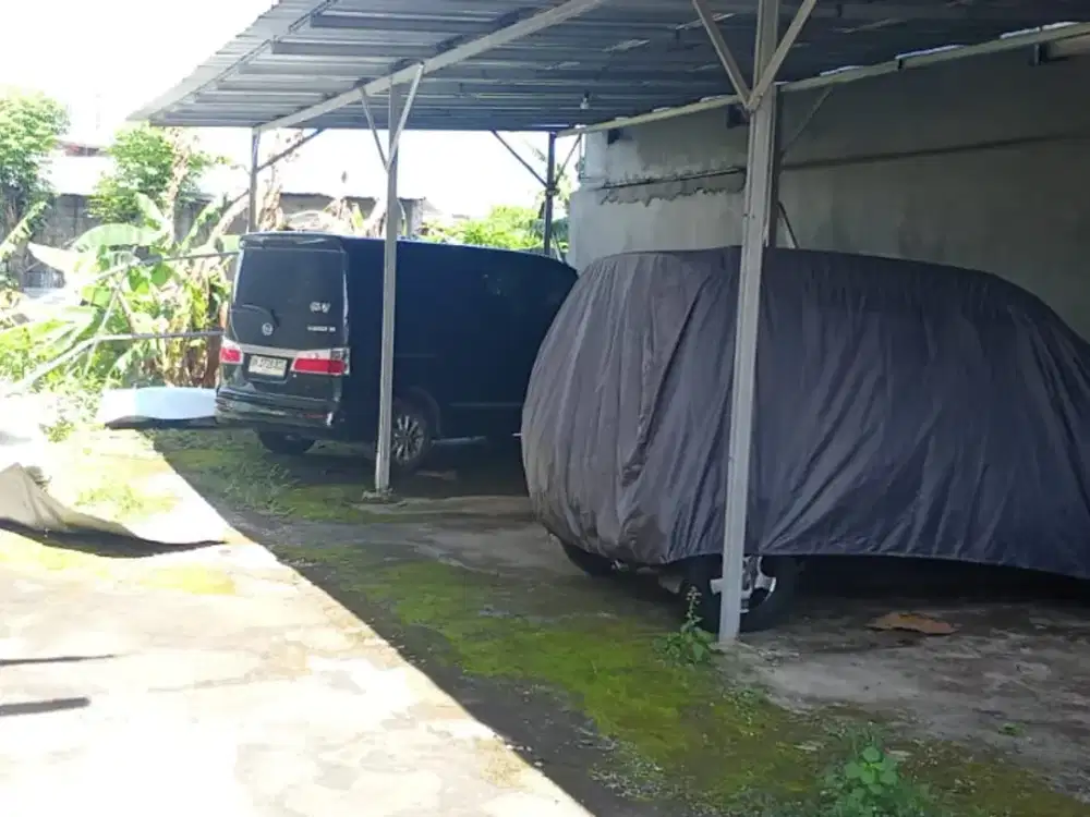 DIJUAL TANAH Ada Bangunan Garase Mobil Lokasi Tukad  Pakerisan Panjer Denpasar Selatan