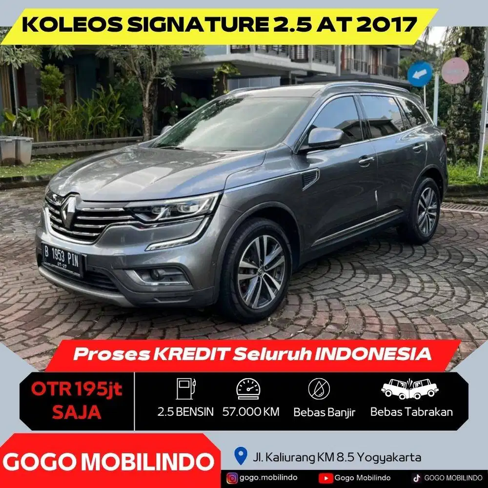 Renault Koleos Signature Matic 2017 ISTIMEWA DP Minim bisa Kredit
