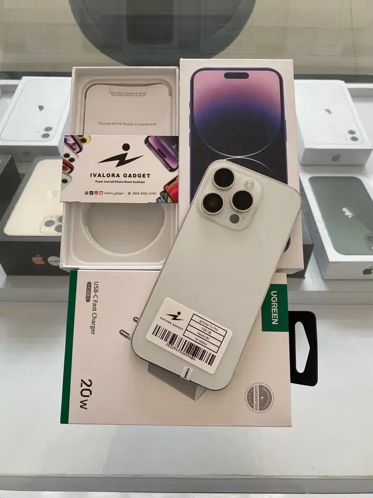 iPhone 14 Pro 128GB Beacukai Silver