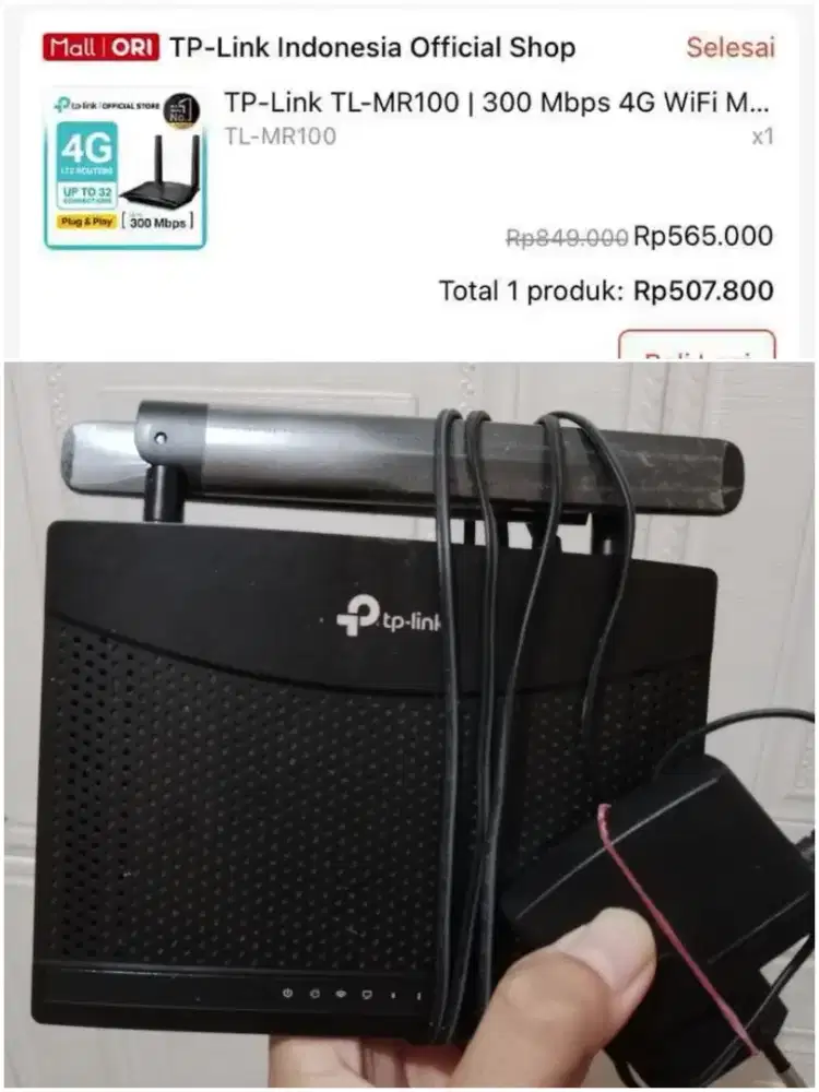 modem tp link normal