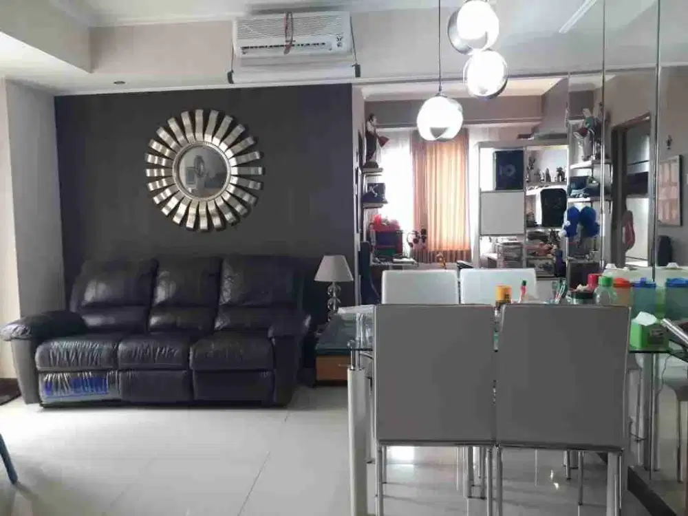 Apartemen Waterplace murah 3 Br Full furnished Pakuwon Mall PTC, dekat Graha family