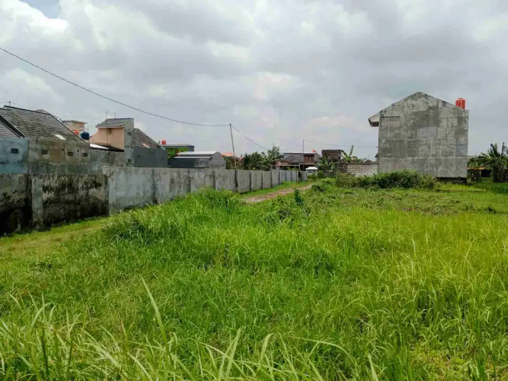 Kavling strategis 101m² muka 8m jln 4m, 750m timur RS PKU ,  badran baru papahan Tasikmadu karanganyar