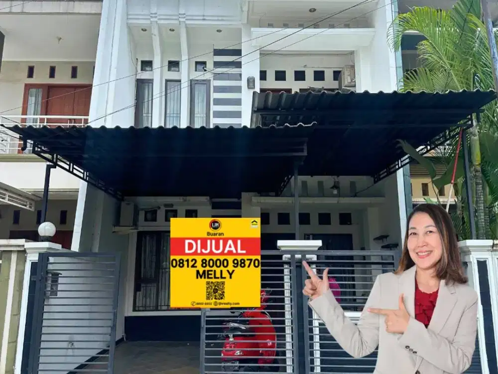 Rumah Modern Semi Furnished Komplek Billymoon Pondok Kelapa, Jakarta Timur