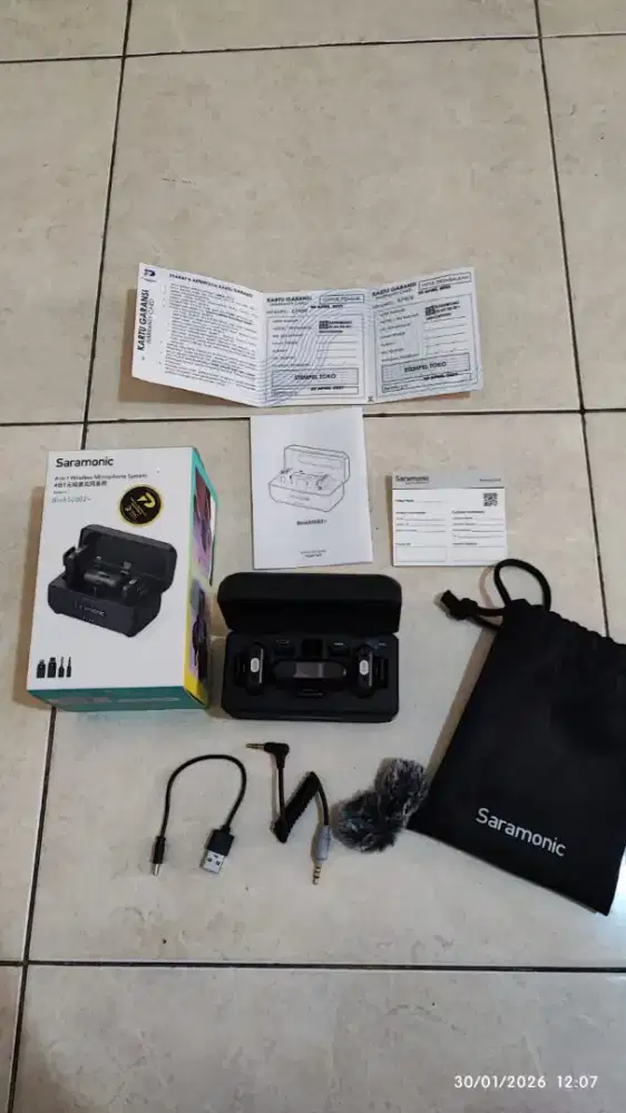 DIJUAL SARAMONIC BLINK MICROPHONE SYSTEM