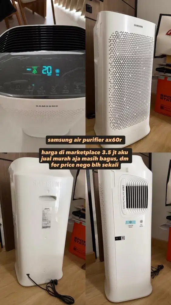 Air Purifier Samsung AX60R